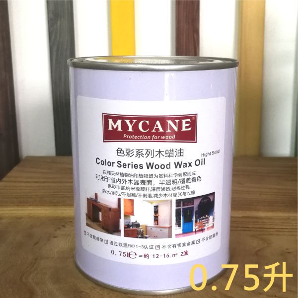  Meimiju Mycane Maikang Colored Wood Wax Oil Translucent Pattern Coloring Open Paint Imported Raw Materials