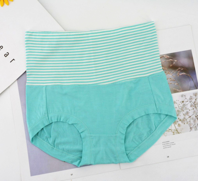 Đầm xòe cạp cao của phụ nữ đích thực Fu Nilai hông Modal cotton mềm mại quần lót boxer 2553 quần lót cạp cao