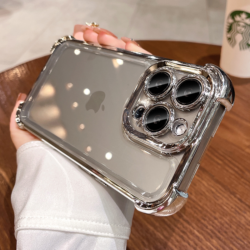 Super Anti-Drop Phone Case Suitable for iPhone 15 Models, Apple 15 Pro Max New Model 16 with Lens Film, 14 Pro Transparent, 13 Airbag, 12 High-End Feel, 11 for Women, Simple Style for Men, 16 Pro Full-Cover Silicone Case Super Anti-Drop Phone Case Suitable for iPhone 15 Models, Apple 15 Pro Max New Model 16 with Lens Film, 14 Pro Transparent, 13 Airbag, 12 High-End Feel, 11 for Women, Simple Style for Men, 16 Pro Full-Cover Silicone Case