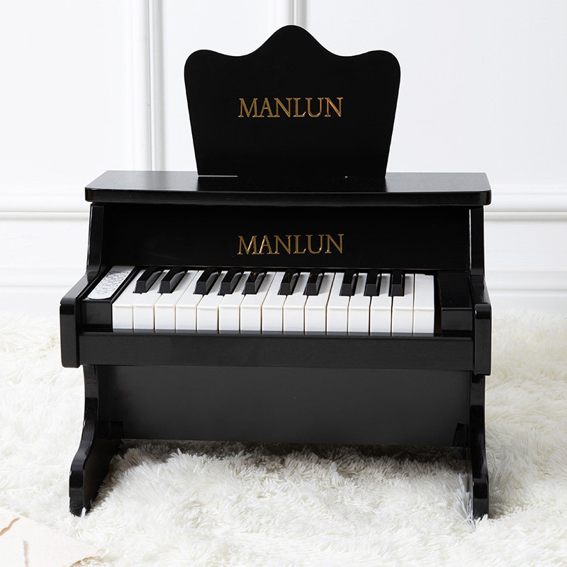 Children Piano Instrumental Toy Wooden Male Girl Electronic Violin Baby 1 Mini Gift Little Piano Can Play