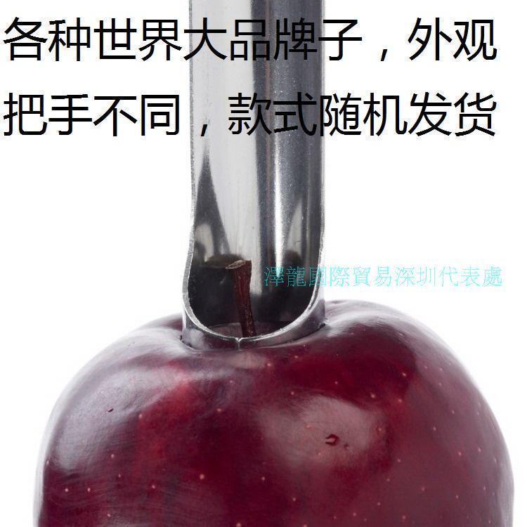 Foreign trade original single stainless steel German head denucleer apple corer pump fruit core remover processor