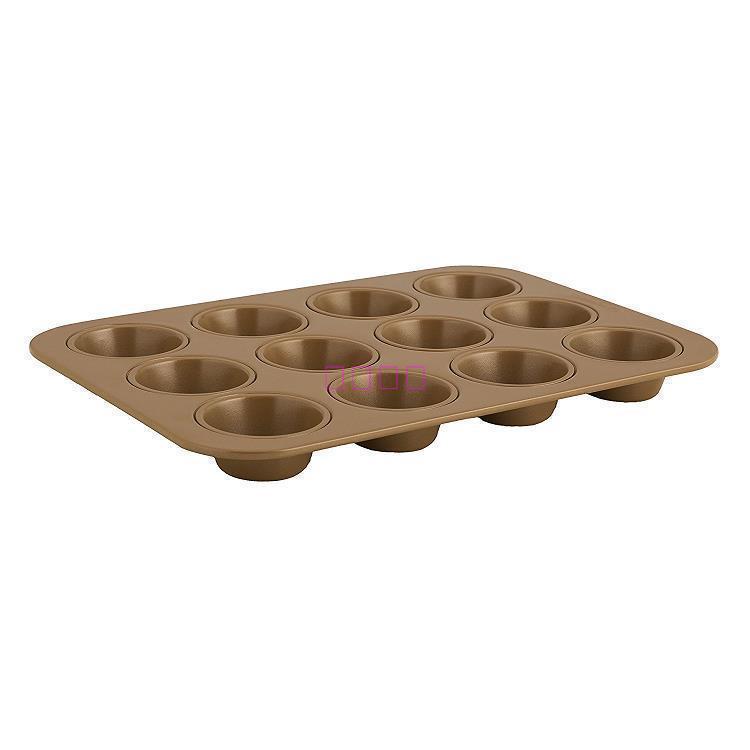 High - end Teflon gold food without coating high - grade luxury working cake die 12 connected mode collection