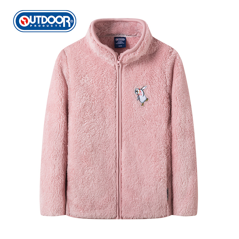 OUTDOORPRODUCTS2021 New Pint Children Dress Coral Suede Jacket Quality Coral Suede Material Warm And Comfortable