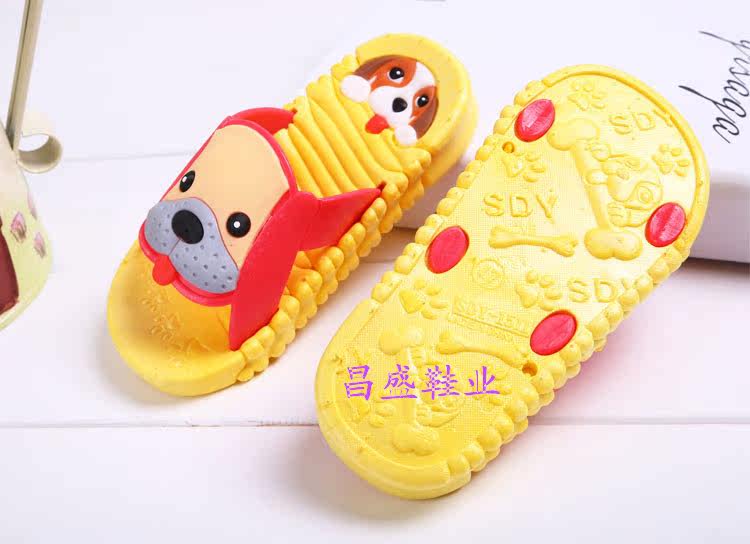 Pantoufles enfants en autre pour été - semelle caoutchouc - Ref 1026754 Image 4