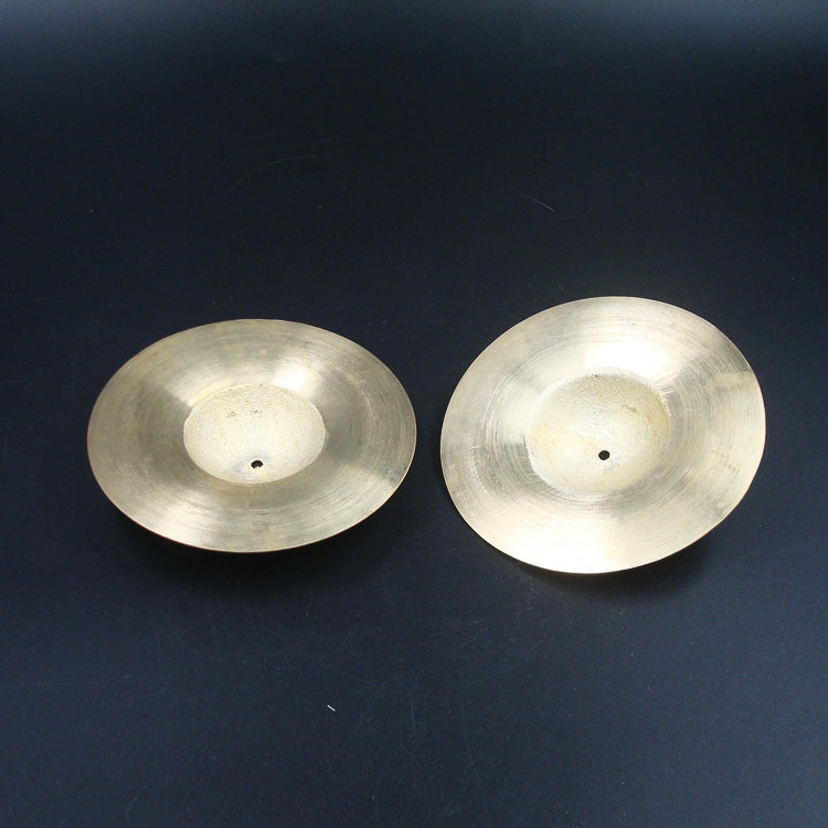 Cymbals đồng nhỏ cymbals trẻ em bộ gõ nhạc cụ bằng đồng đồ chơi truyền thống đàn piano cho bé 5 tuổi