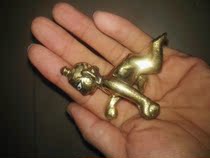 India imported pure copper Gopala with a suit of clothes