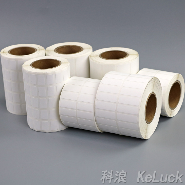 Kwang blank fragile barcode printing paper anti - unsealed anti - debris sticker 28X17 can handwritten warranty date label