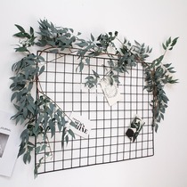 Simulation willow placement of yugali vines fake vegetal leaves vine Vine Winding Flowers Vines Background Wall Decoration Wedding Hanging Vines