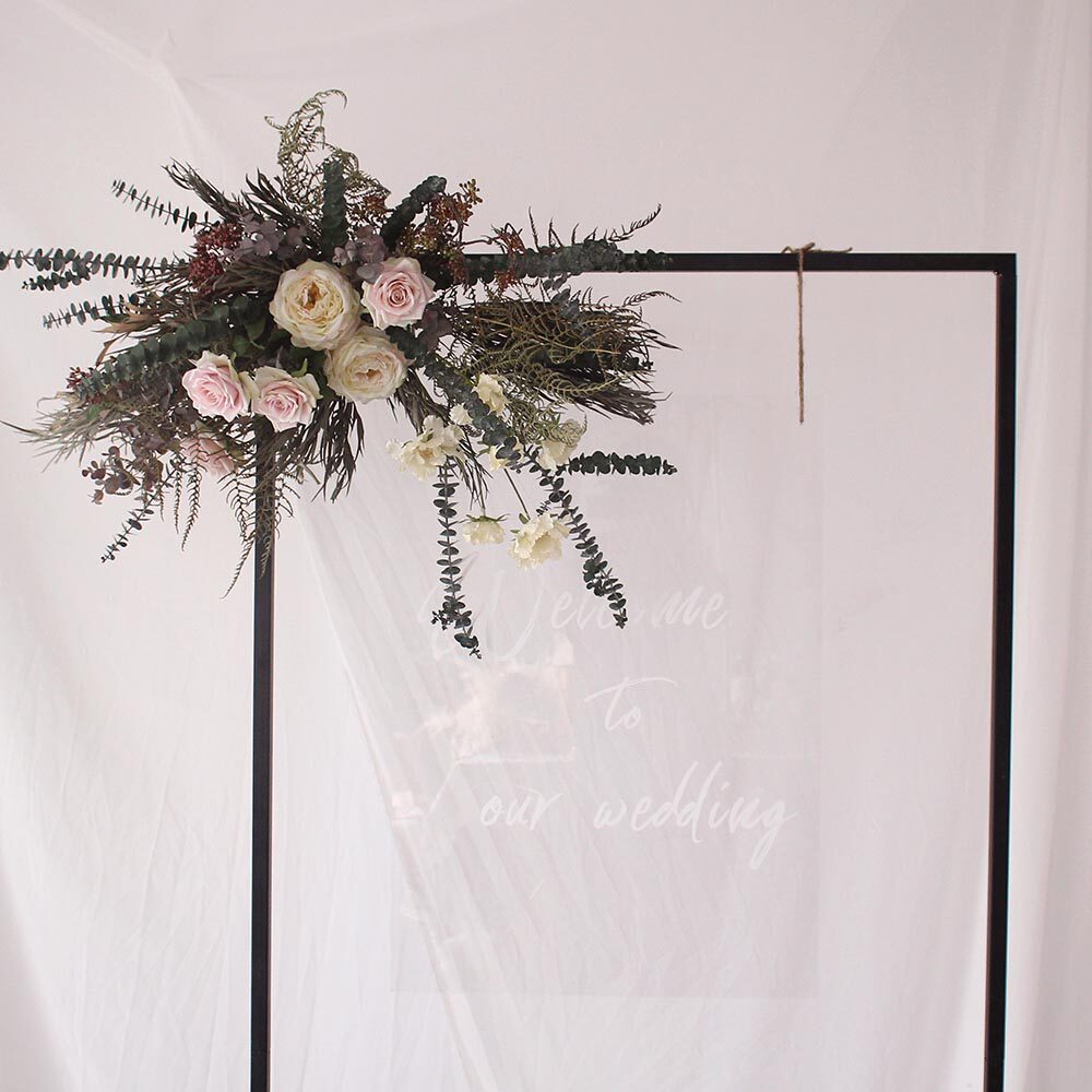 Emulated flower rose greeting card decoration fake flower drying flower wedding floral hanging wall photography background floral travel with decoration flower