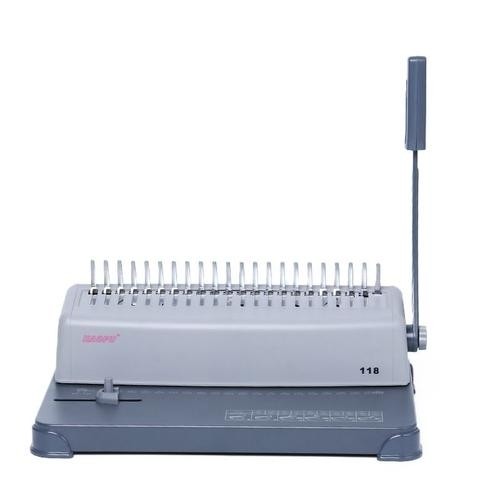 Comb binding machine Leisheng binding machine financial office binding machine punching supplies contract tender documents