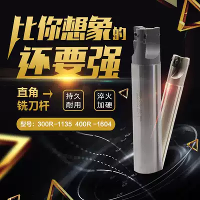 Machining center 300R milling tool holder R0 81135 Right angle milling tool holder CNC roughing and shockproof right angle CNC milling tool