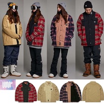 1920USS2 Korean ski suit Single and double board single and double board waterproof anti-style sub jacket cardigan ski top