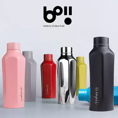 Benyin Boii 304 stainless steel thermos creative personality simple trend water cup couple literary ins Portable