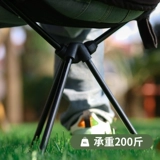 Складная портативная металлическая парковочная стойка для кемпинга в обеденный перерыв, универсальная трубка