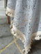 Nordic ບັນຍາກາດຝຣັ່ງແສງສະຫວ່າງ Luxury lace romantic tablecloth piano ຜ້າຕາຕະລາງຮອບຂະຫນາດນ້ອຍຕາຕະລາງຕາຕະລາງຕາຕະລາງກາເຟຕາເວັນຕົກສາມາດປັບແຕ່ງໄດ້