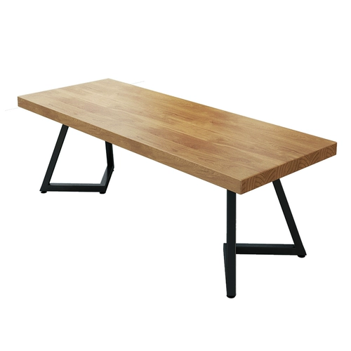 Твердый деревянный чердак офис книжный столик спальня спальня семейство минималистская современная сетка красная простая компьютер на рабочем столе Nordic