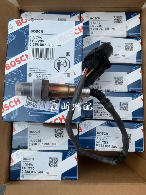 Bosch Genuine Lsu-4.2 Ls 7285 Oxygen Sensor 3000 Front Oxygen Sensor 0258007285 Bosch Genuine Lsu-4.2 Ls 7285 Oxygen Sensor 3000 Front Oxygen Sensor 0258007285