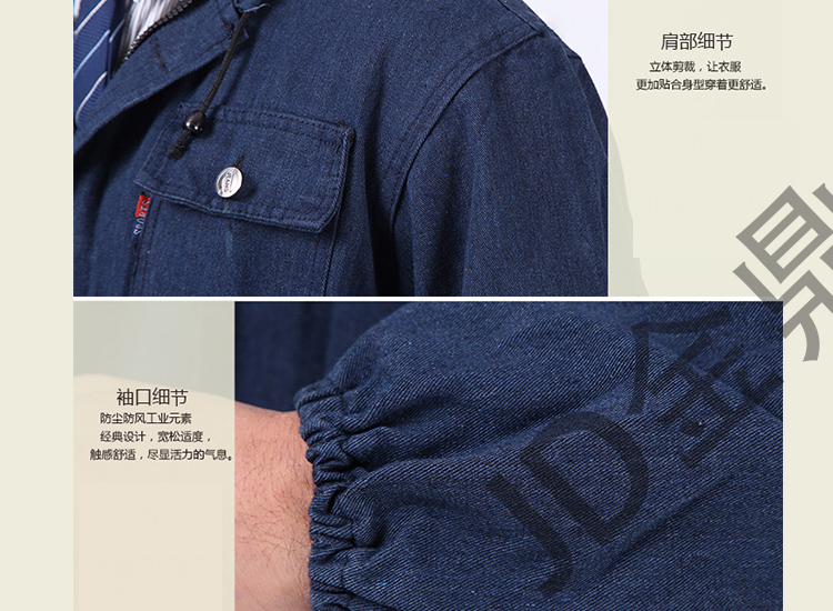 Quần yếm một mảnh denim cotton tay dài phù hợp dụng cụ nam hàn điện tự động sửa chữa 4S shop sửa chữa máy móc mùa xuân và bảo hiểm lao động mùa hè quần đùi