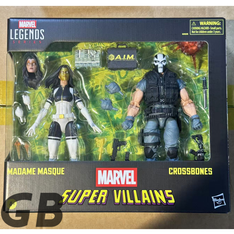 Hasbro Marvel Legends Crossbones Madame Mask Set ml 6inch Action Figure