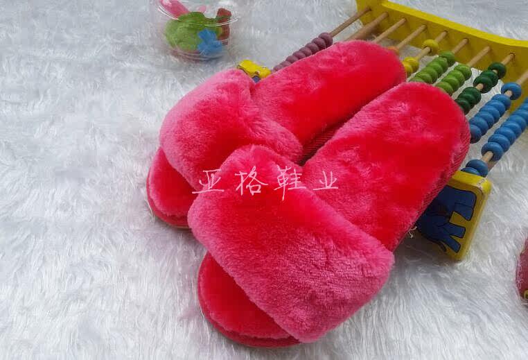 Pantoufles enfants en suède pour hiver - semelle caoutchouc - Ref 1017710 Image 14