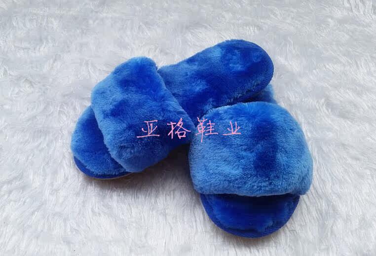 Pantoufles enfants en suède pour hiver - semelle caoutchouc - Ref 1017710 Image 24