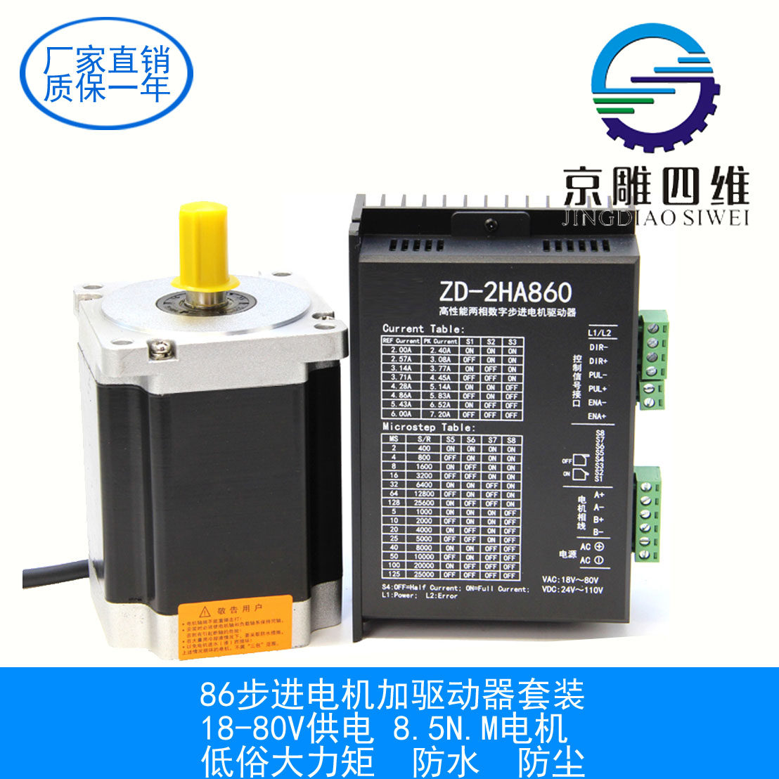 Stepper Motor Driver Kit 4nm7 5nm8 5nm12nmDM860H Driver Kit