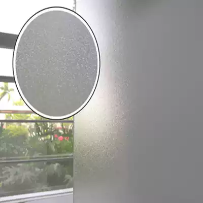 Weibo frosted glass sticker thickened window flower film instant sticker bathroom wall sticker new product