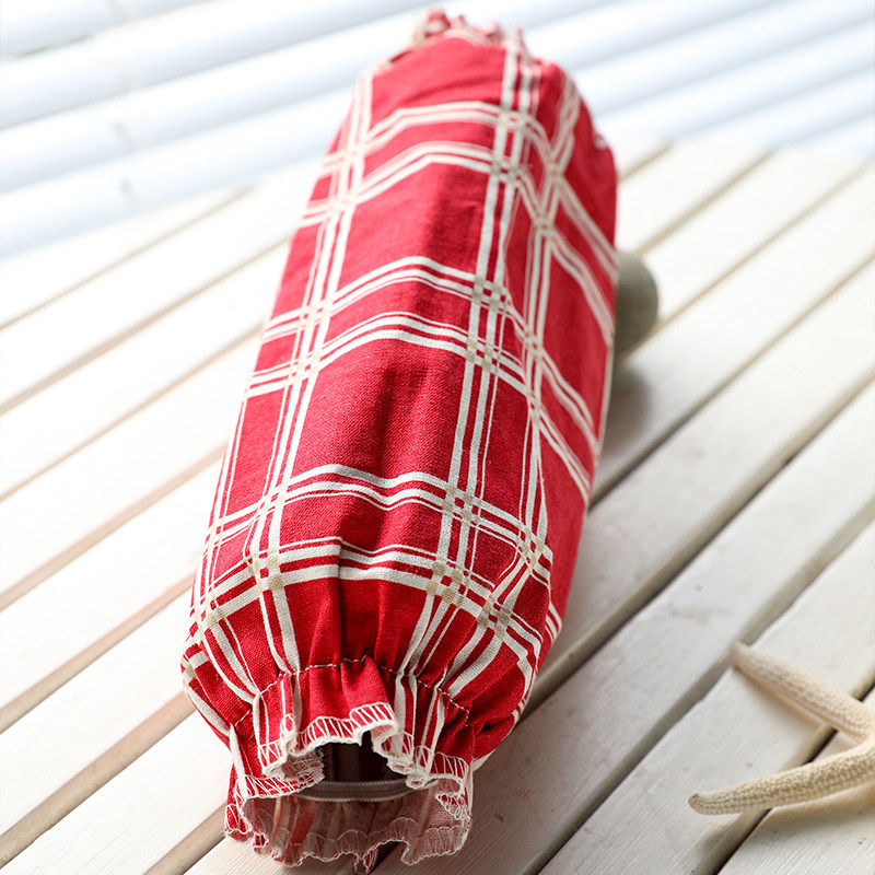 Pure cotton children sleeves baby anti - pollution sleeve students autumn and winter cute cartoon short - sleeve baby short - sleeve