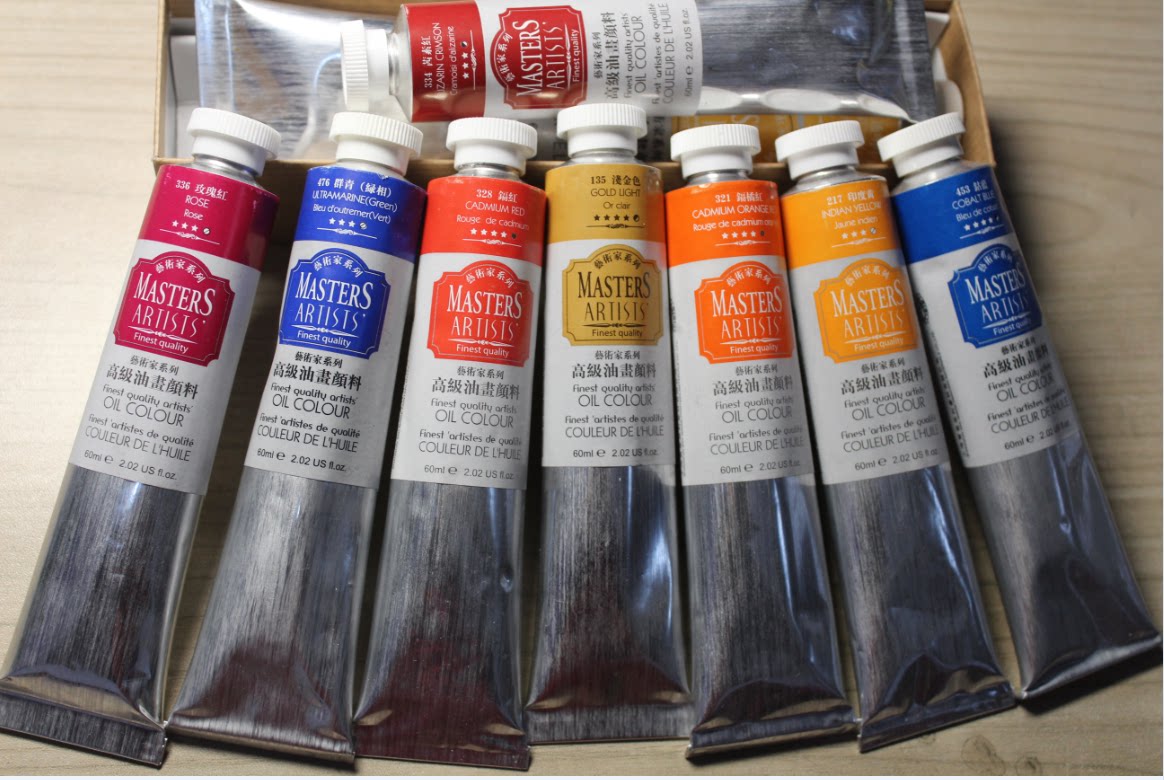 Marley Advanced Oil Painting Paint Single Branch O-6060 Artist Series Oil Painting Paint 60ml Color 99