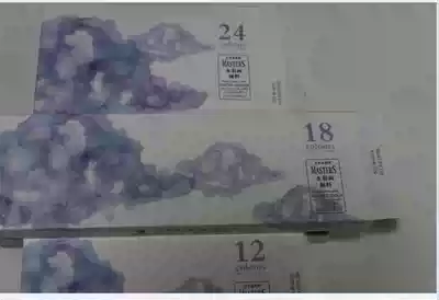 Marley high watercolor paint set 24 color artist Master 12 18 color watercolor paint