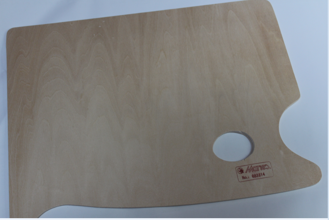 Marley G83314 Linden Wood Square Palette Water Powder Painting Watercolor Painting Marley Linden Wood Palette 40 * 30