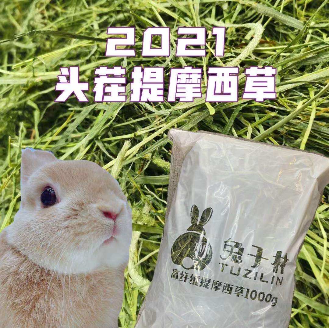 (Rabbit Forest) 2021 Timothy grass Timothy grass Timu West Rabbit grass pasture direct supply fresh green tender 1000g