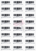 Amazon FBA tagging paper non-dry adhesive printing paper 24)40l44 gl2l4l6 germ printing