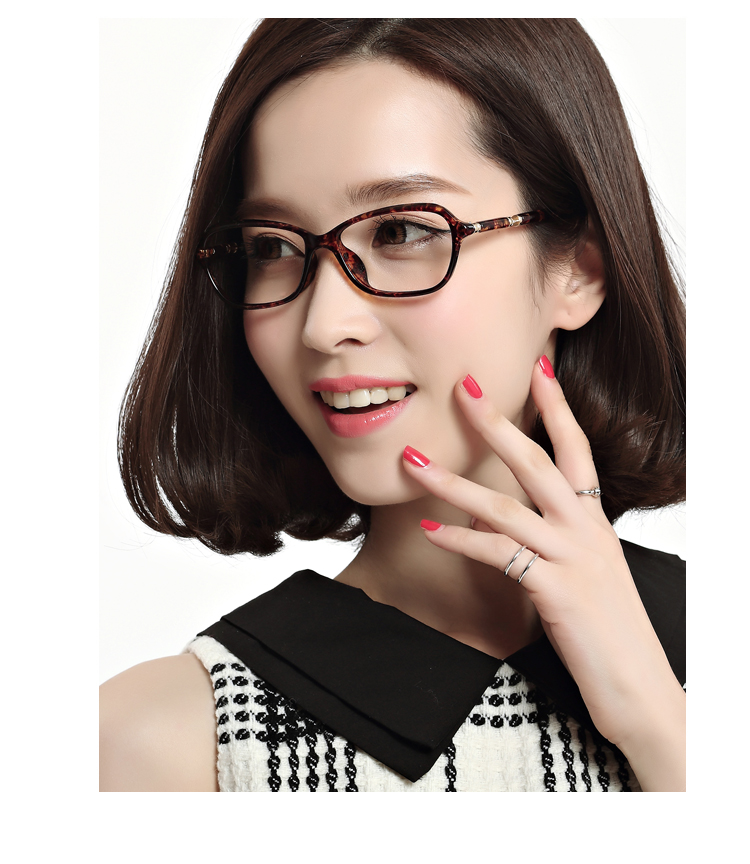 Kính khung cận thị nữ mô hình tr90 đổi màu kính cận thị nữ siêu nhẹ kính retro khung nữ kính mỏng khung thủy triều giá kính cận