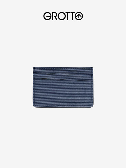 GROTTO Gele Classic Arrow Mark Genuine Leather Light Luxury Simple Multi-Card Card Pack Card Clip Men's and Women's Gifts