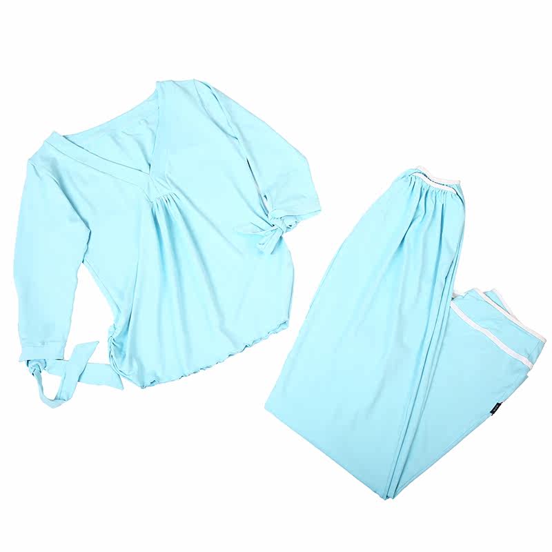 Pyjama pour femme en Nylon à manches - Ref 2992386 Image 1