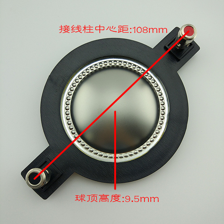 Special price 51 5mm round wire titanium film with column lined tenor ring 8 Euro 150-250W quality good high frequency good 