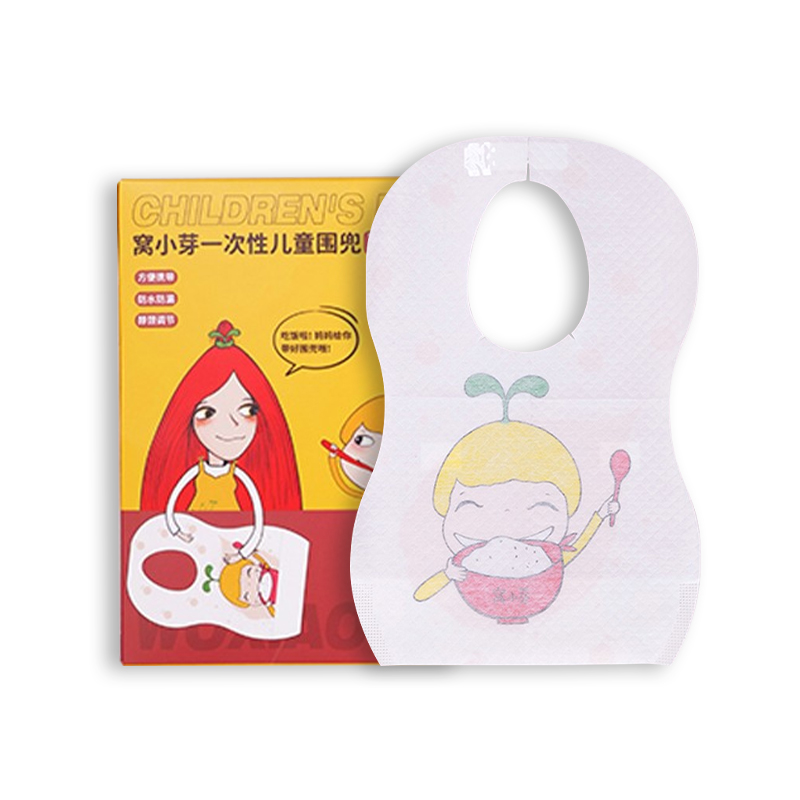 Nest small bud disposable Disposable bib 1 box not for sale