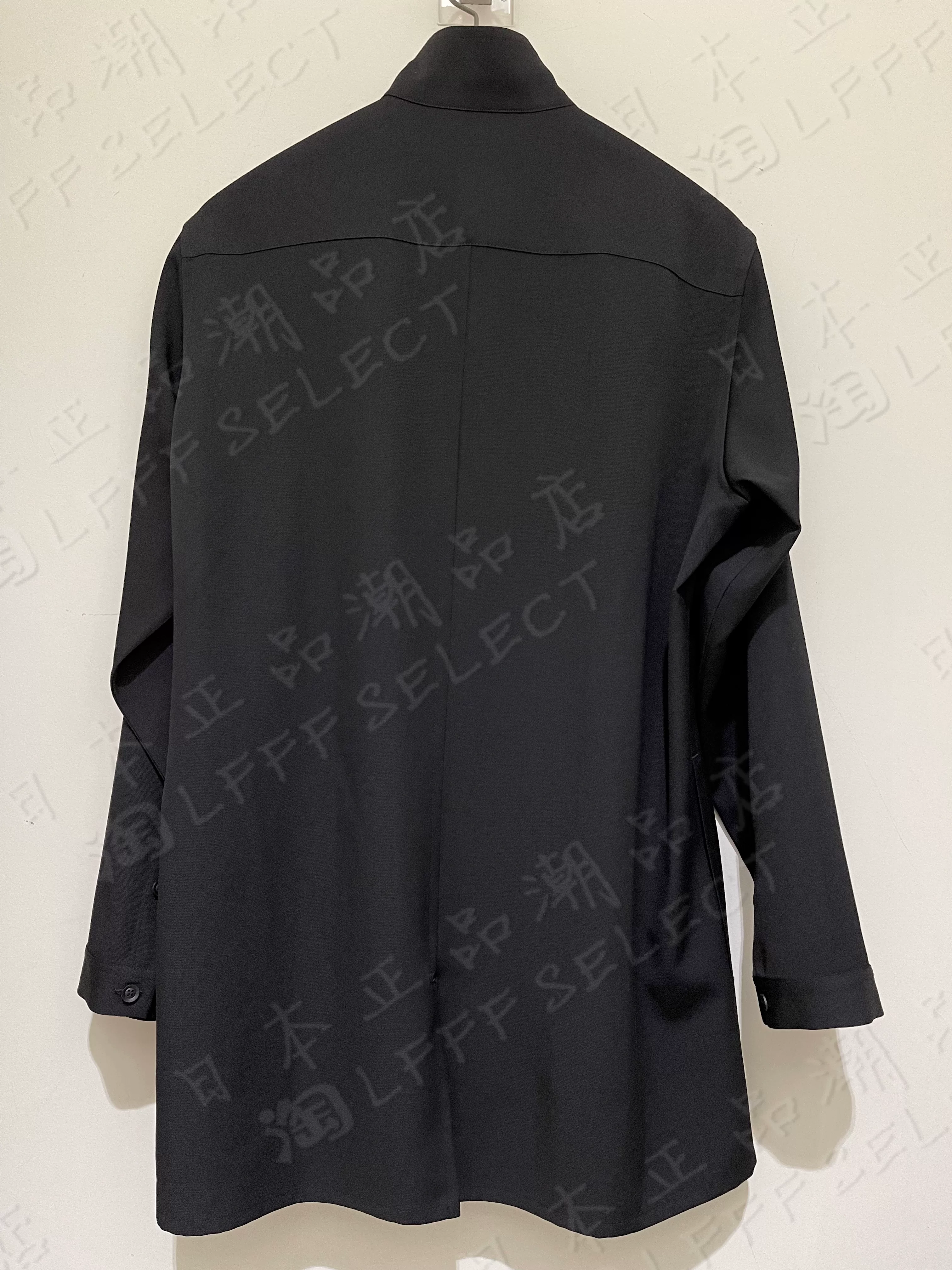 Японский агент по покупке Yohji Yamamoto 22SS wool RIE Miyazawa Aoi пайетки портретный узор рубашка