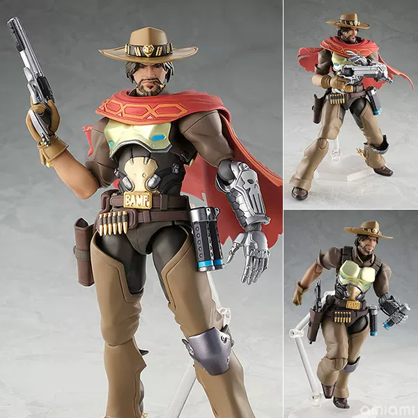 I 桜 桜 桜 GSC Figma 438 Overwatch McRea spot