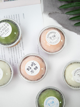 Round Snowy Lady Great Fu Single Grain Packaging Box Sub Coke Sugar Pudding Single Packing Box Disposable Aluminum Foil Packing Box