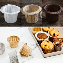 Straw hat cup cake paper cup high temperature baking muffin paper cup cake holder disposable household mold Cup 30