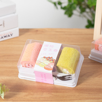 Colourful Cake Queen Rolls Boxes Rainbow Cake Roll boxes Cut-packed Swiss Dream Long Roll Baking West Point Box
