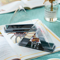 Italian snow mountain cake packaging box Vienna black forest cake box Triangle West Point packaging box packing box