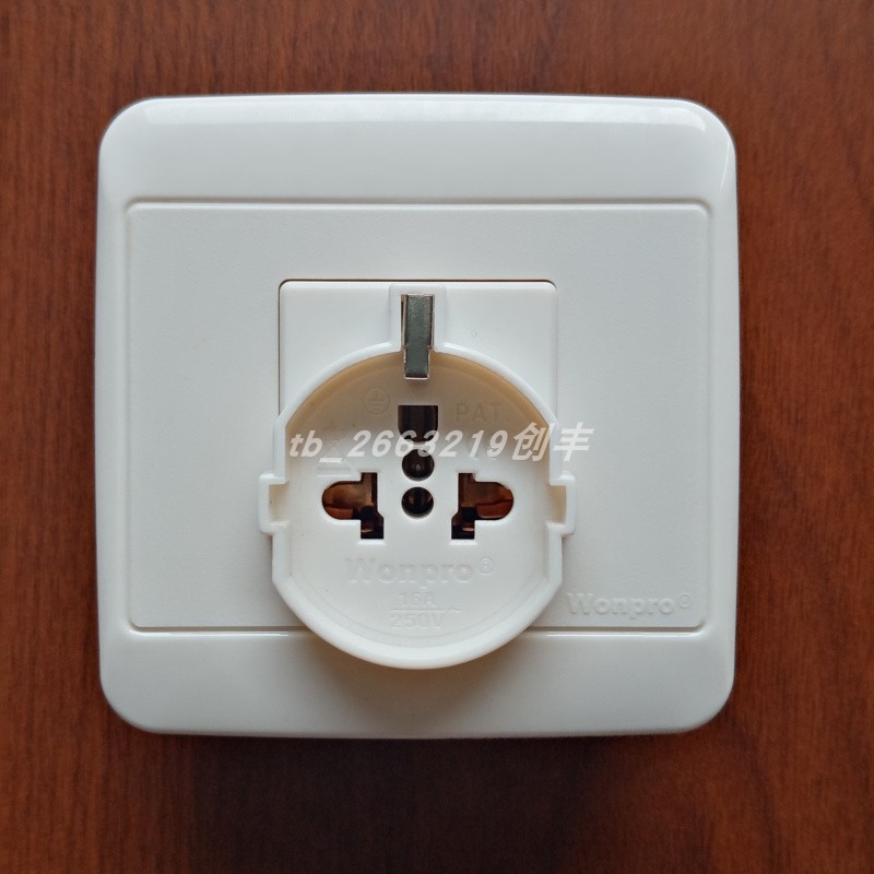 Steady without switch 86 Type of wall concealed in a Design socket Industrial equipment Indonesia Inform hole RGF Panel