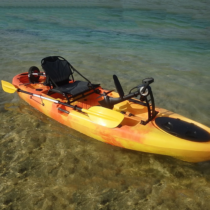 Kayak pedalling system accessories fishing boat aluminum alloy pedal p Single boat pedalling power accessories-Taobao