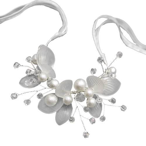 Корейский цветок на запястье, свежий детский танцующий браслет, для подружки невесты