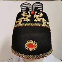 Children Tang Costume Ancient Clothes Hanfu Hat Boy Head Accessories Wings Good Crown Official Hat U Yarn Hat Round Neck Robe Accessories Dragon Robe