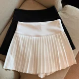 Приталенная летняя юбка в складку, подходит для подростков, французский стиль, А-силуэт