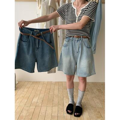 PPSHD's new summer collection features loose-fitting, petite waist bag designs that are full of charm and unique five-inch straight-leg jeans